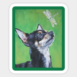 Chihuahua Fine Art Painting Sticker